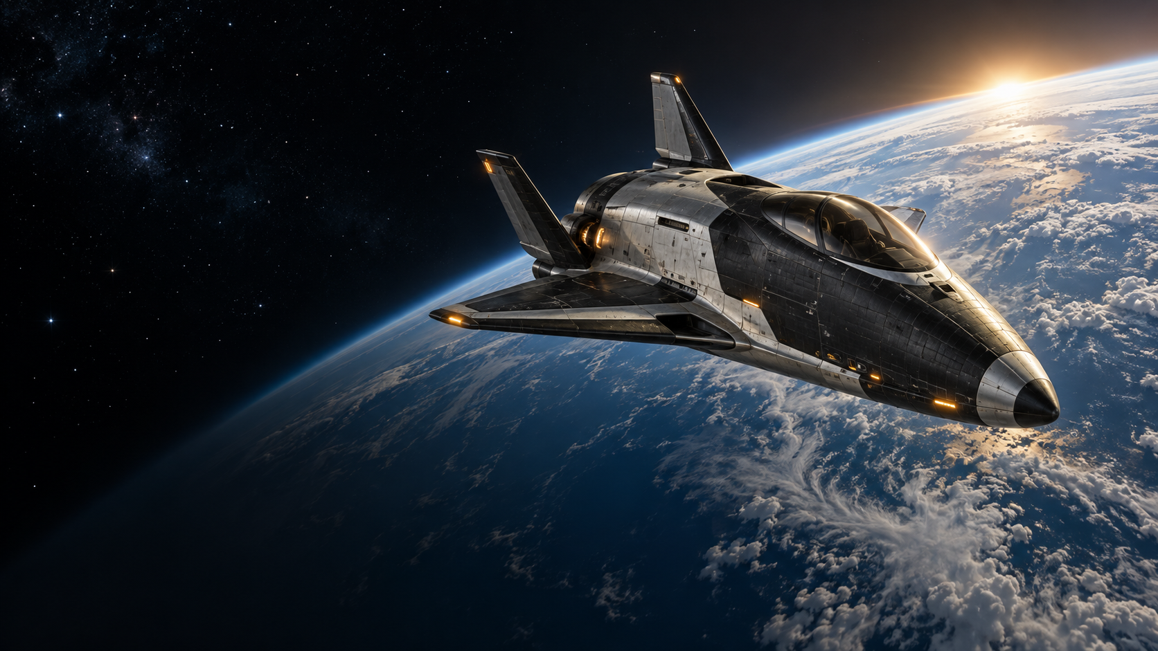 Original concept artwork for Kestrel